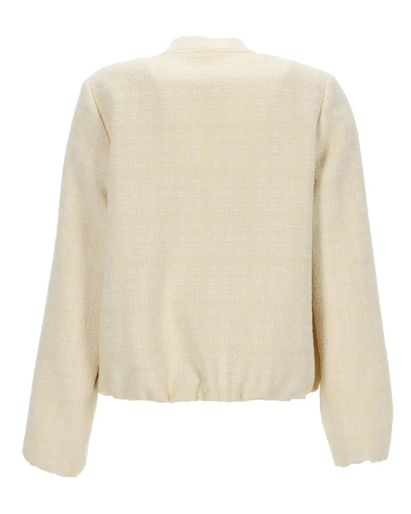 Gucci Plaid Cotton Jacket — Beige Beige