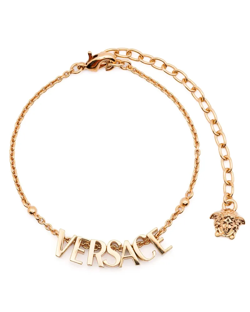 Versace Men's Gold Metal Bracelet Gold