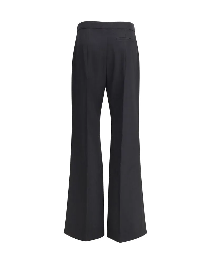 Givenchy Women's Black Wool Oves Aries Pants Black