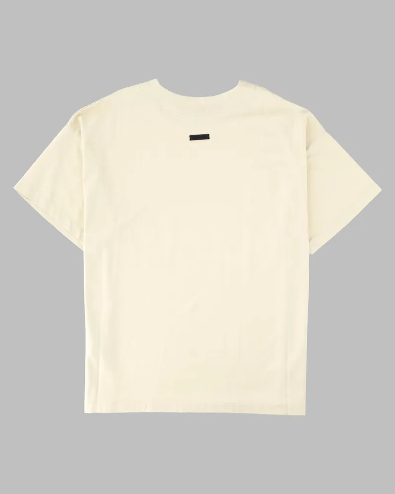 Fear of God Cotton Blend T-Shirt — Ivory Ivory