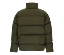 Quilted Goose Down Down Jacket — Green