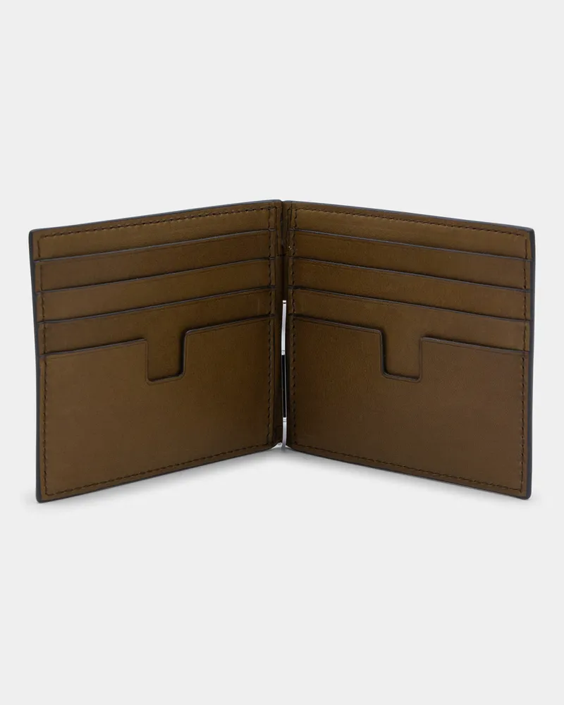 Tom Ford Men's Wallets Tobacco _le Brown