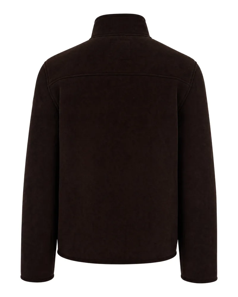 Colmar Suede Jacket — Black Black
