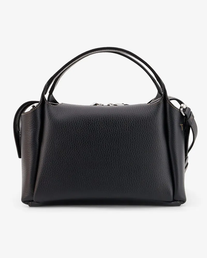 TOD'S Women's Leather Crossbody Bag Apa Black Shoulder Black