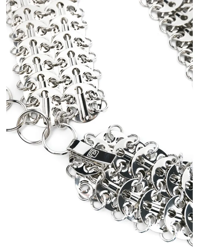 Paco Rabanne Belt — Silver Silver