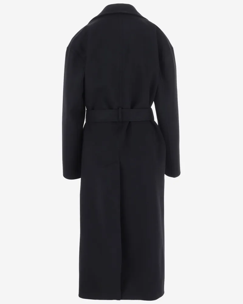 Bottega Veneta Wool and Cashmere Coat — Black Black