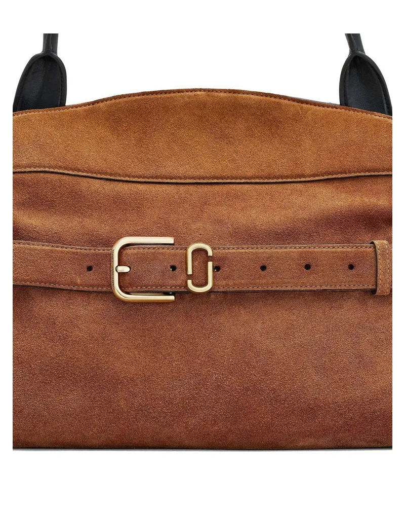 Marc Jacobs Women's Satchel Bag Copper Suede Cow Leather - Satchel-Bags Copper