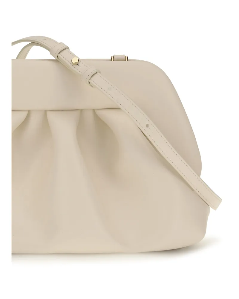 THEMOIRÈ Bios Medium Clutch — Beige Beige