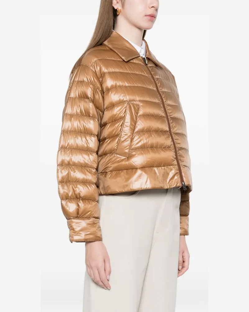 Herno Women's Down Jacket Beige Puffer Beige