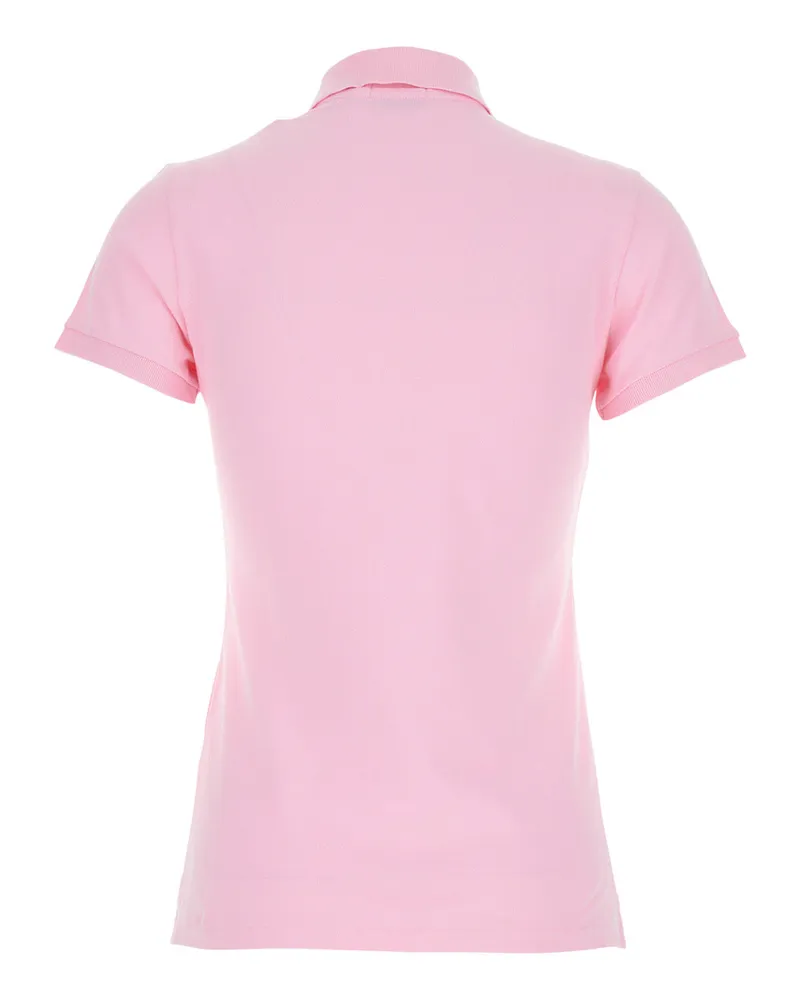 Ralph Lauren Women Polo Shirt Julie Pink Cotton T-Shirts & Jerseys Pink