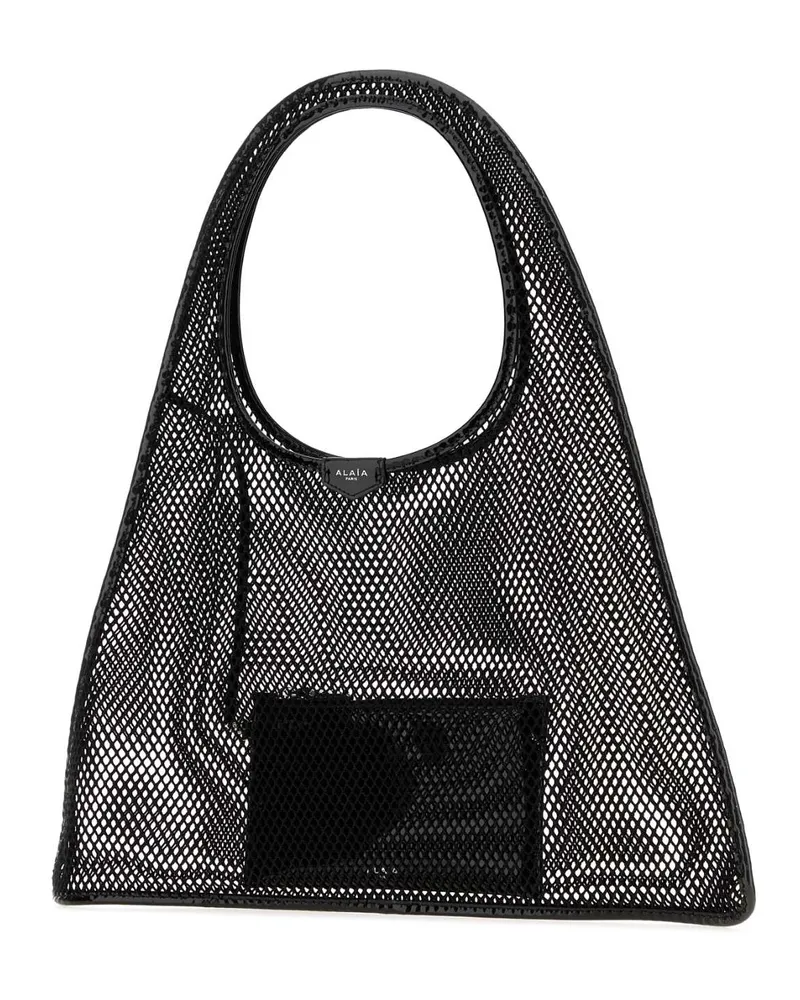 Alaïa Piece Hobo Bag — Black Black