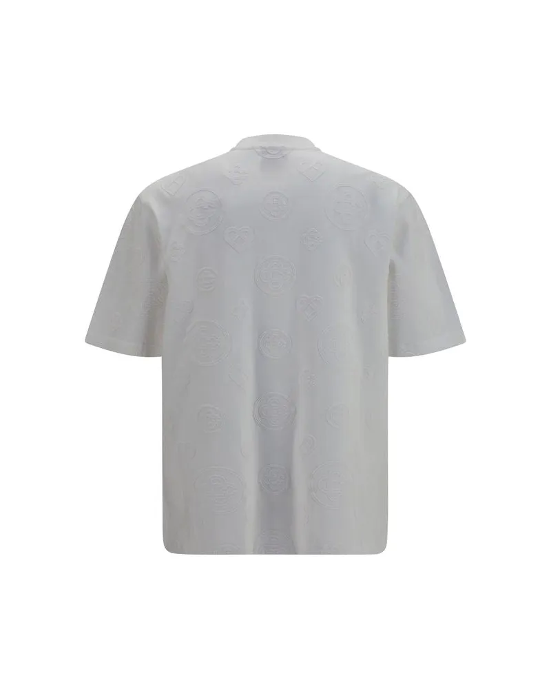 Casablanca Paris Men's White Cotton Sportswear Clothing White
