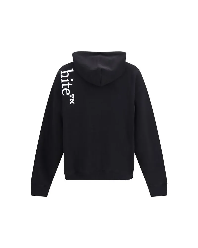 OFF-WHITE Men's Black Cotton Sweatshirt Clothing Black