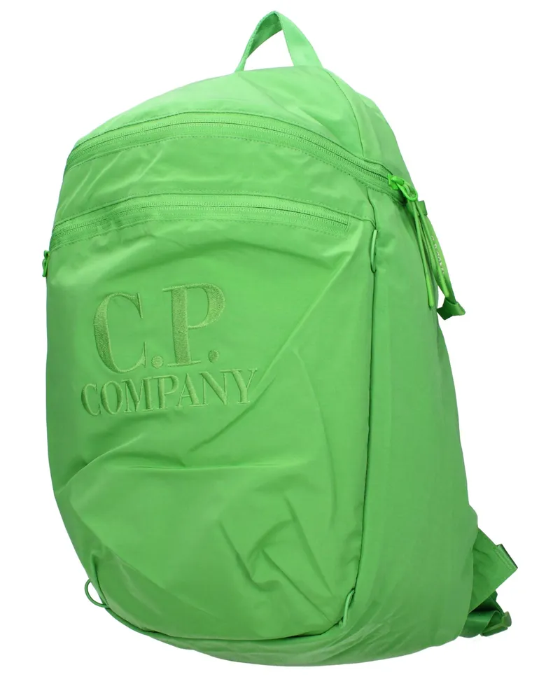 C.P. Company Men's Green Fabric Backpack Green