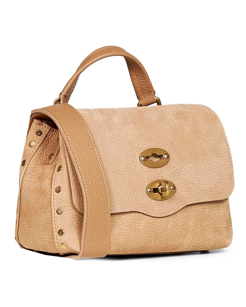 Zanellato Postina Baby Top Handle Bag — Beige Beige