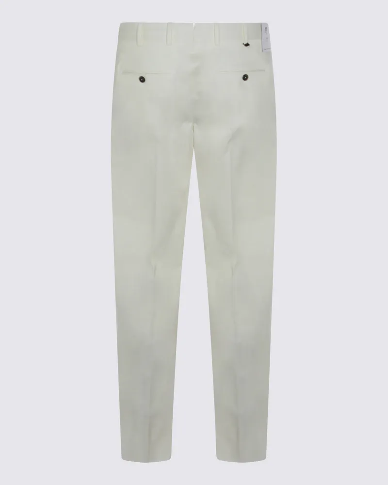 PT TORINO Men's Trousers Bianco Co Se Ea White