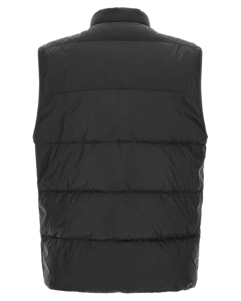 Moncler Men's Black Polyamide Sleeveless Jacket Clothing Black