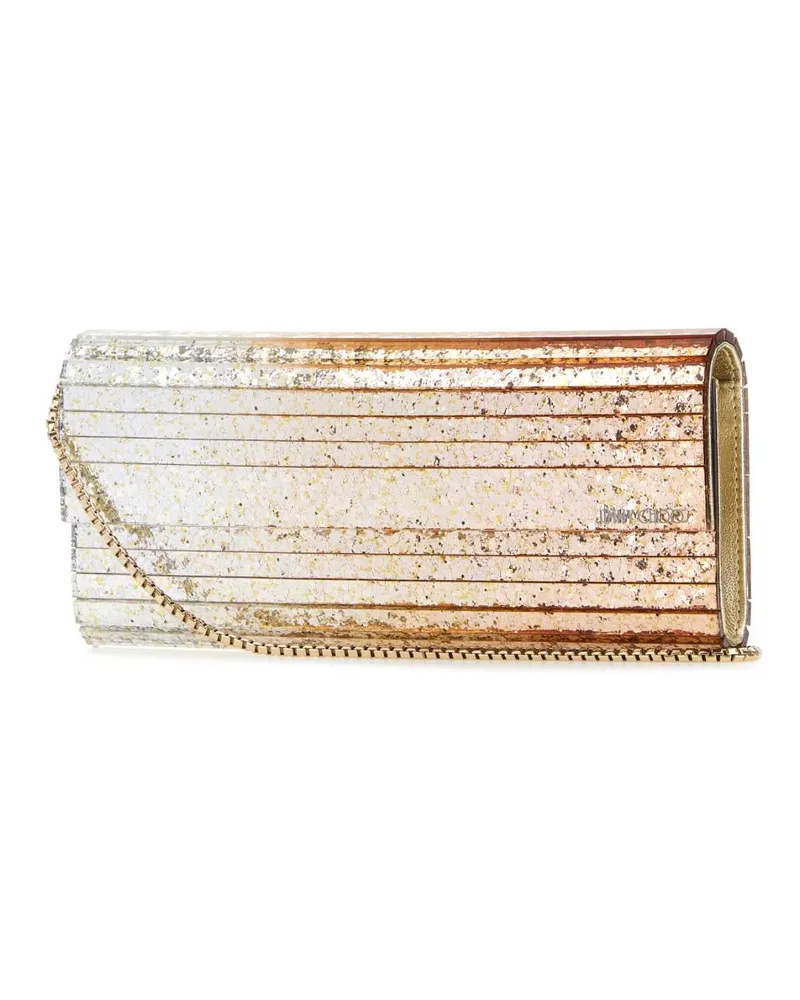 Jimmy Choo Women's Multicolor Acrylic Sweetie Clutch Rosegoldgoldsilver Borse A Mano Multicolor