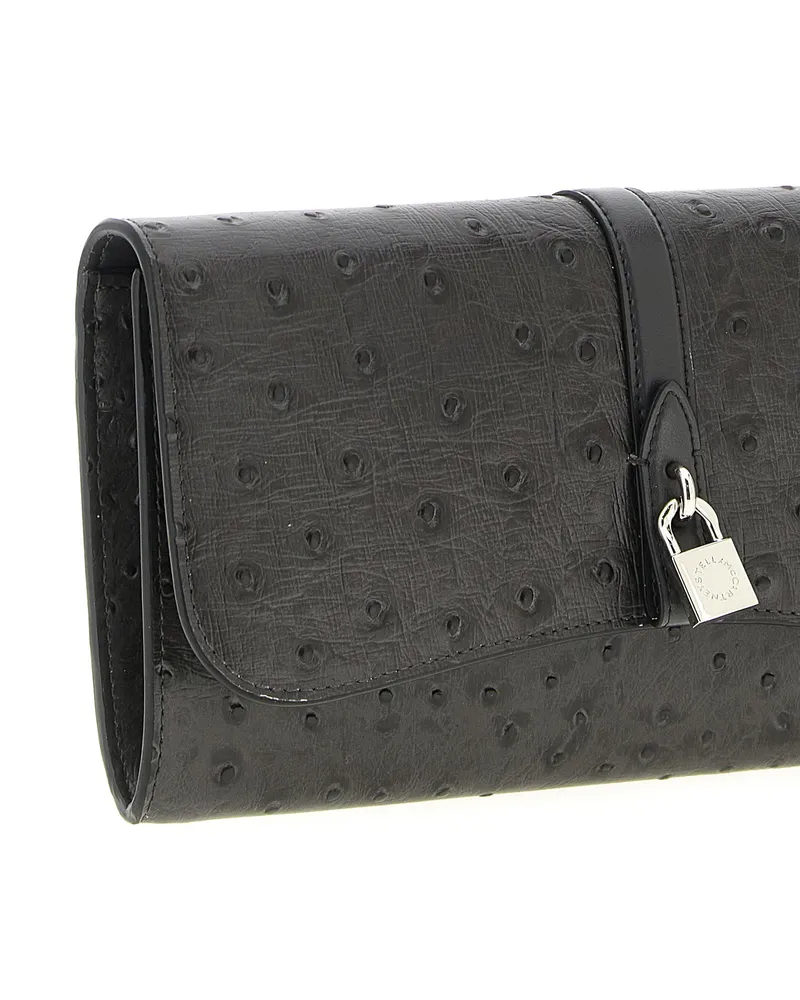 Stella McCartney Women's Black Polyamide Cardholder Accessory Black
