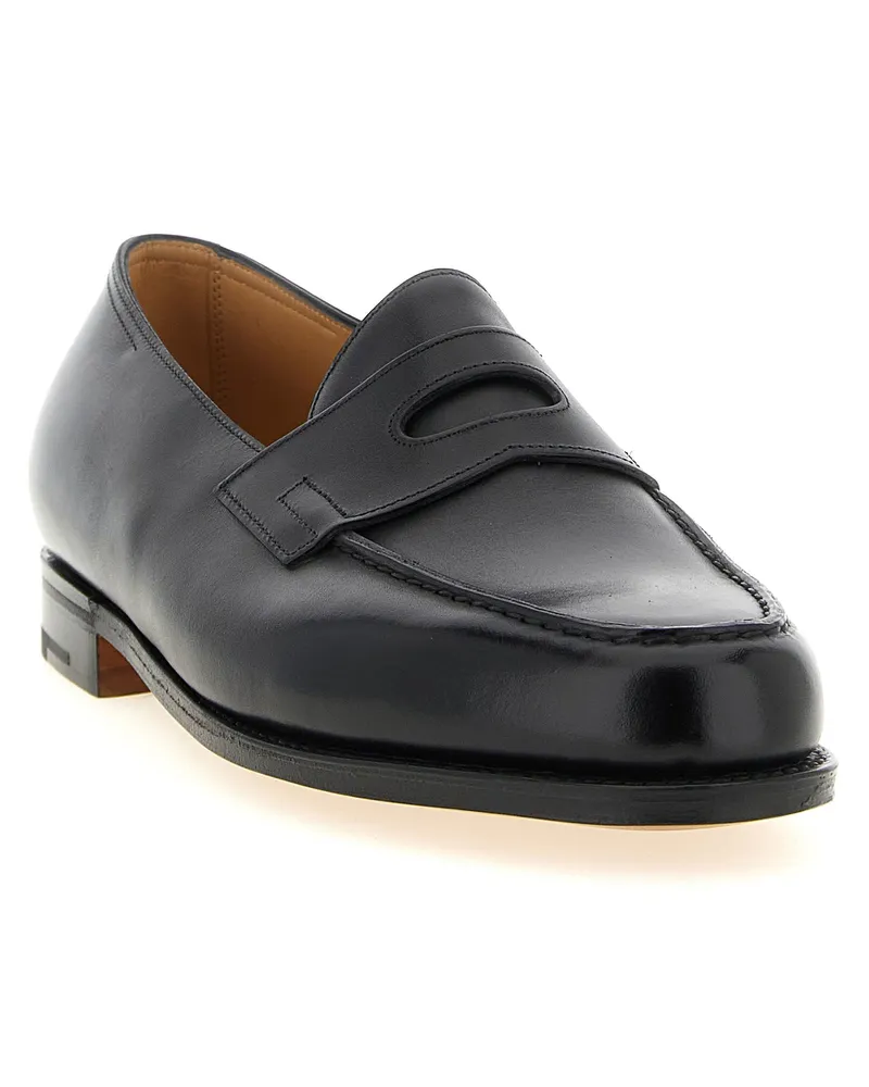 John Lobb Loafer — Black Black