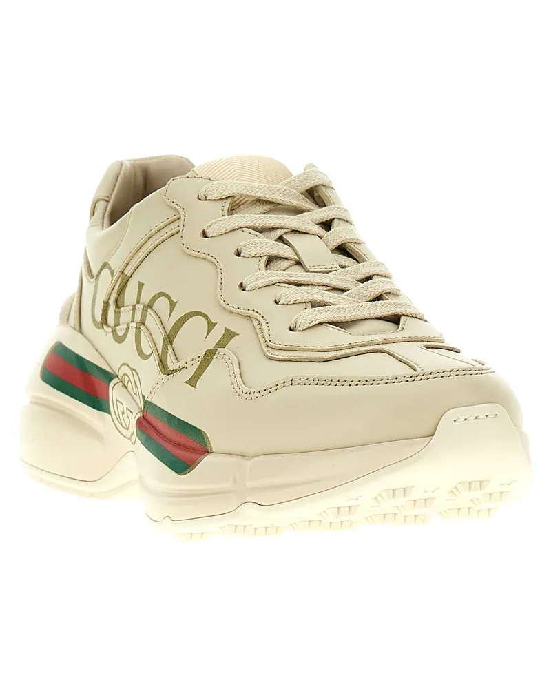 Gucci Rhyton Sneaker — White White