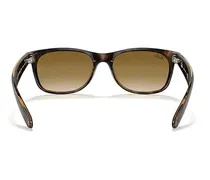 Unisex Sunglasses Brown Acetate