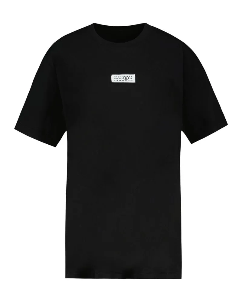 Maison Margiela Men's Cotton T-Shirt Black Black