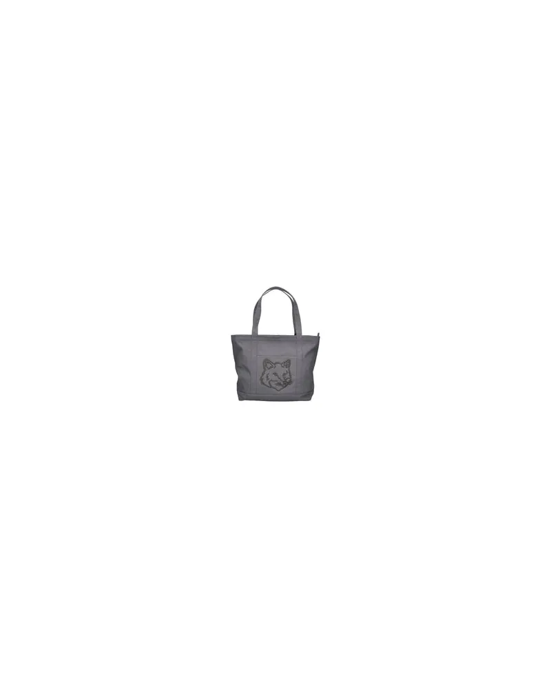 Kitsuné Men's Bags Grey Cotton Gray