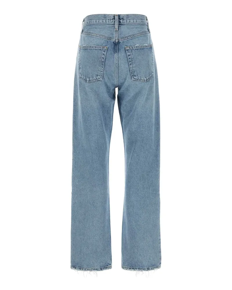 AGOLDE Women's Denim Kelly Jeans Harmonic Exterior: Cotton Blue