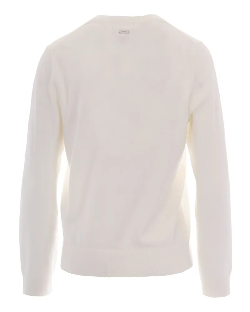 Barbour Women's Knit Jumper Cloud Jumpers Sweater White