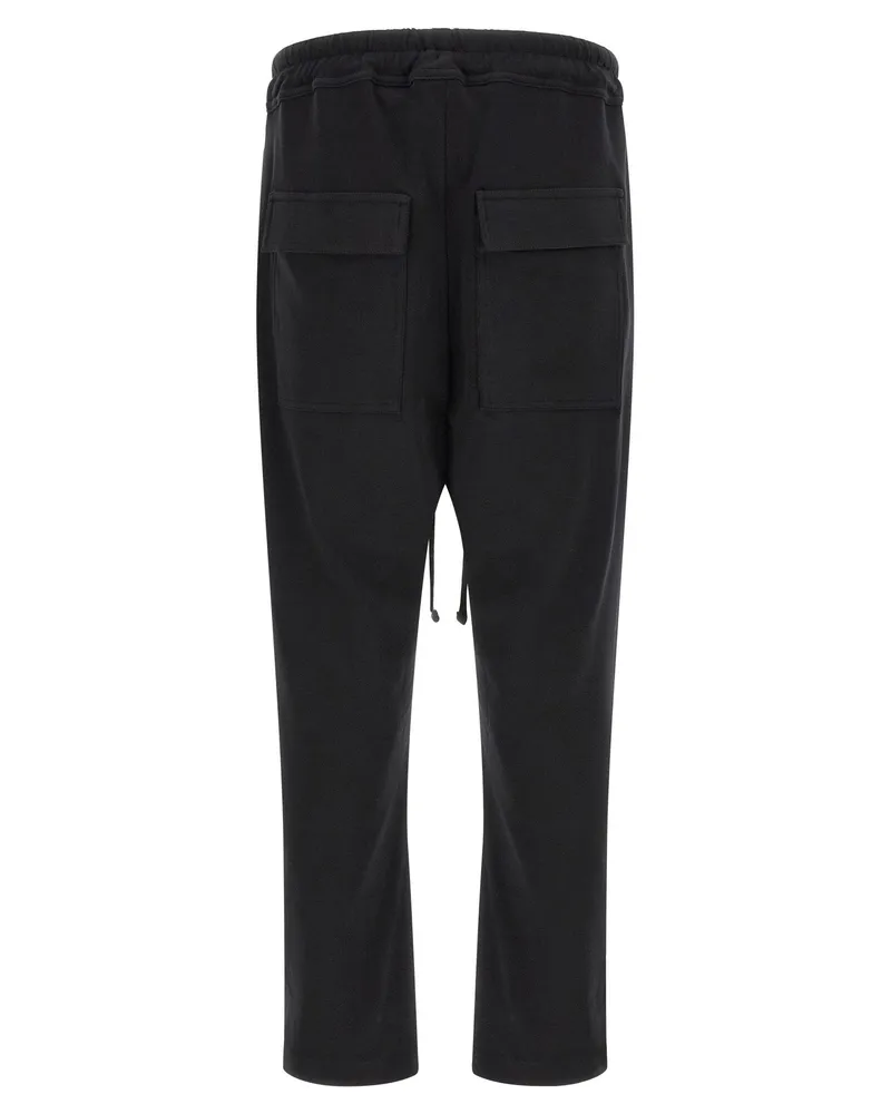 THOM KROM Organic Cotton Jersey Joggers — Black Black