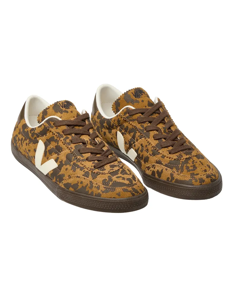 VEJA Women's Sneakers Panenka Camel Suede Wild Country Trainers Camel