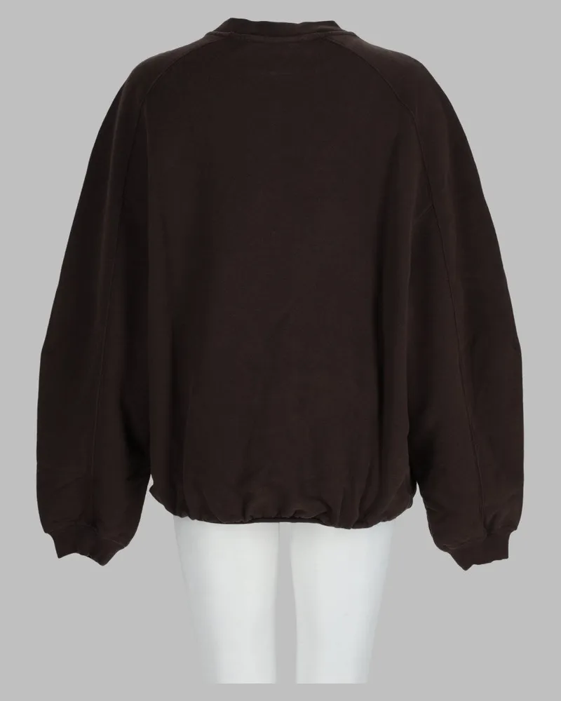 Jacquemus Corso Sweatshirt — Brown Brown