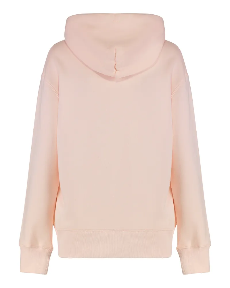 AUTRY Women's Hooded Sweatshirt Cotton Pink Hoodies Pink