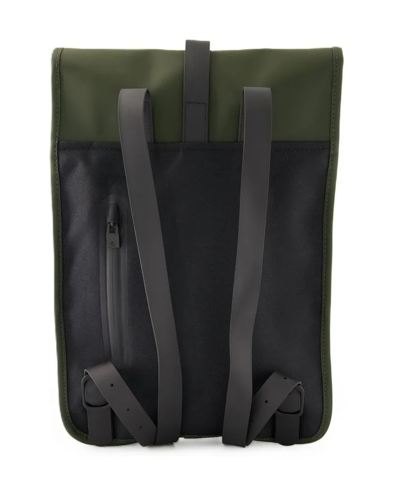 RAINS Unisex Mini Backpack Synthetic Green Green