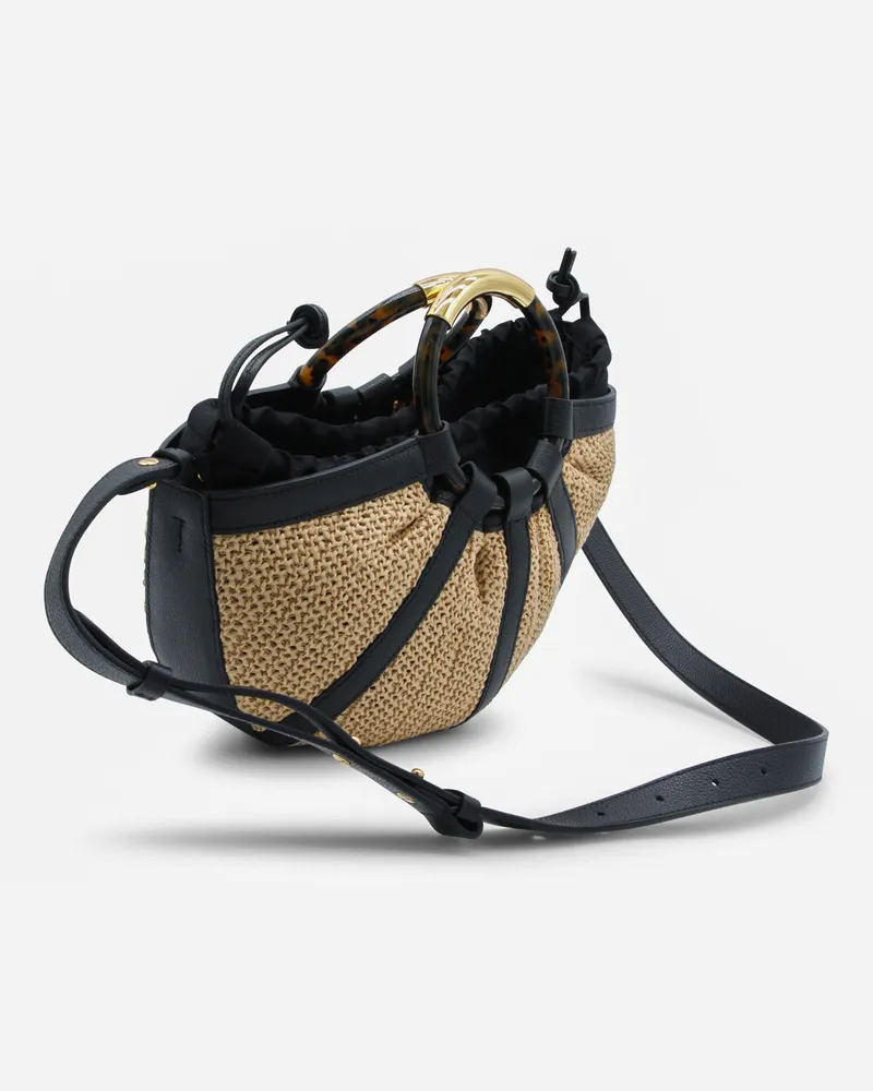 Coccinelle Women's Bags Natural-Noir _le Natural/noir Beige