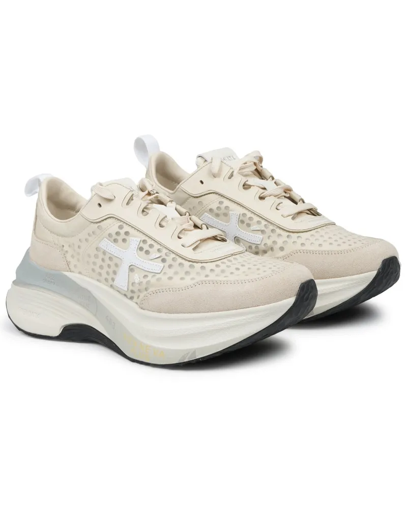 Premiata Hill Sneakers — Beige Beige