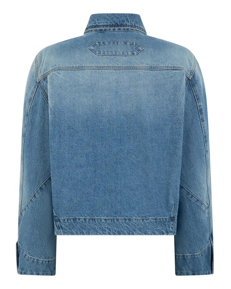 Jacquemus Men's Denim Jacket Cotton Blue