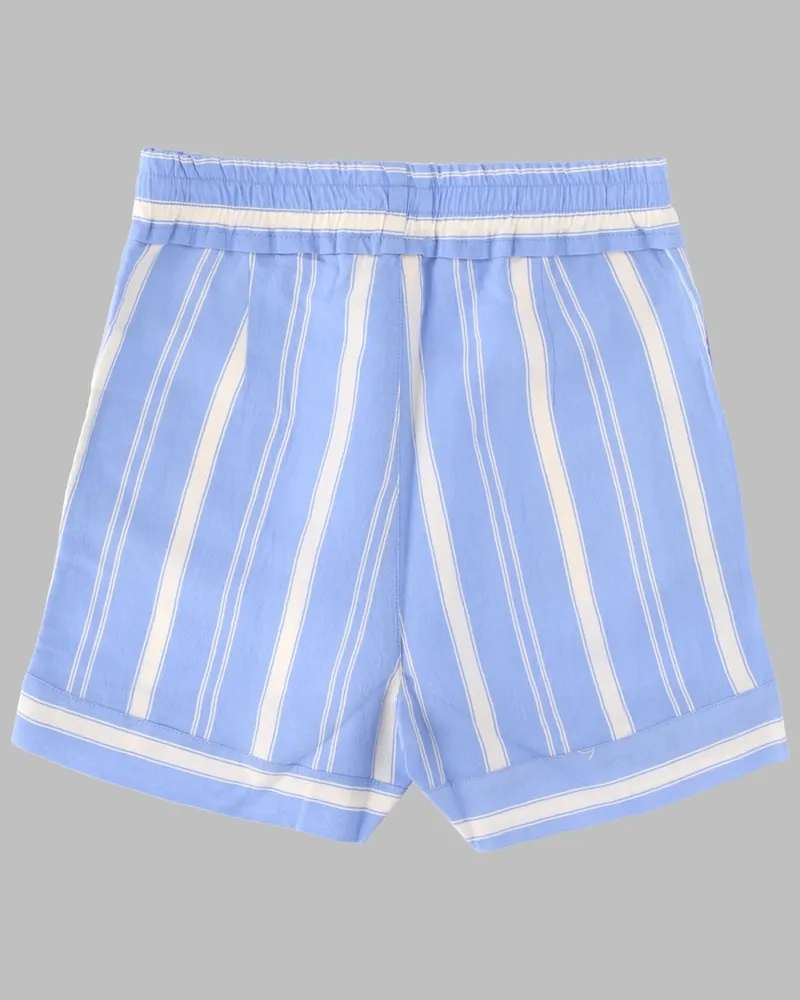Bellerose Viscose-Blend Bermudas — Multicolor Multicolor