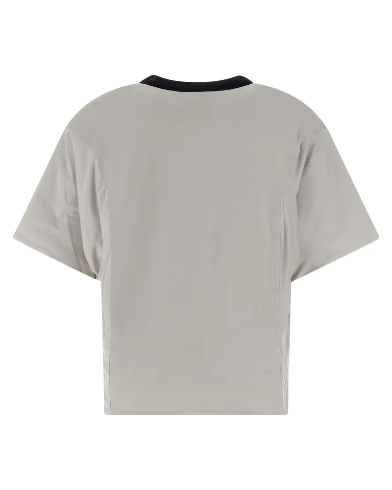 Y-3 Men's Gray Lyocell T-Shirt Gray