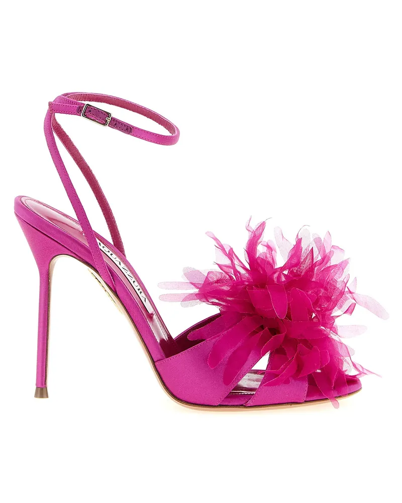 Aquazzura Sandal — Fuchsia Fuchsia
