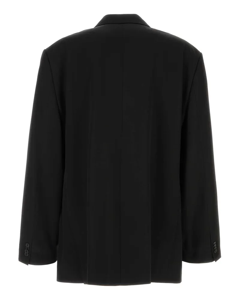 Balenciaga Black Exterior: Wool Lining: Cupro Giacche E Gilet Jacket Black