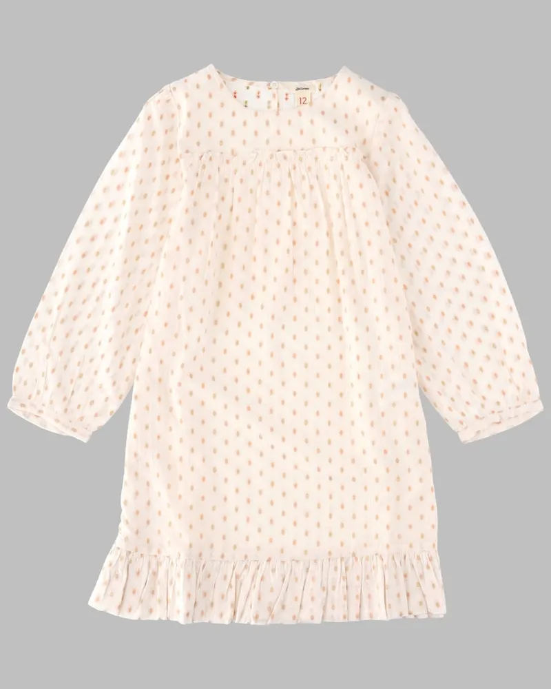 Bellerose Vibrant Print Cotton Dress — Multicolor Multicolor