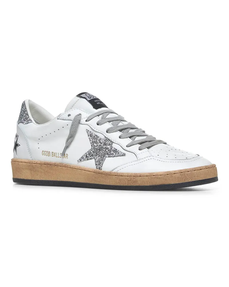 Golden Goose Ball Star Sneaker — White White