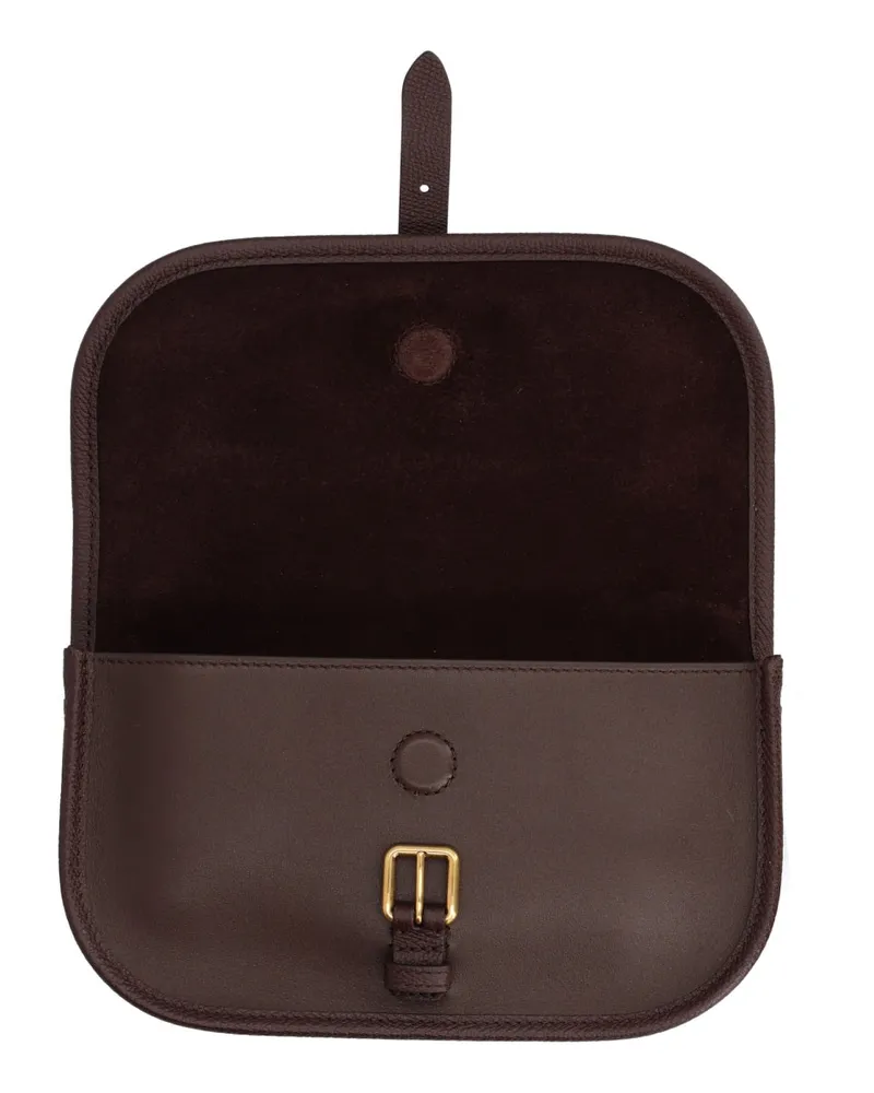 Valentino Garavani Men's Antibes Bag Brown Leather Shoulder Brown