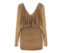 Women's Dress Camel Cupro