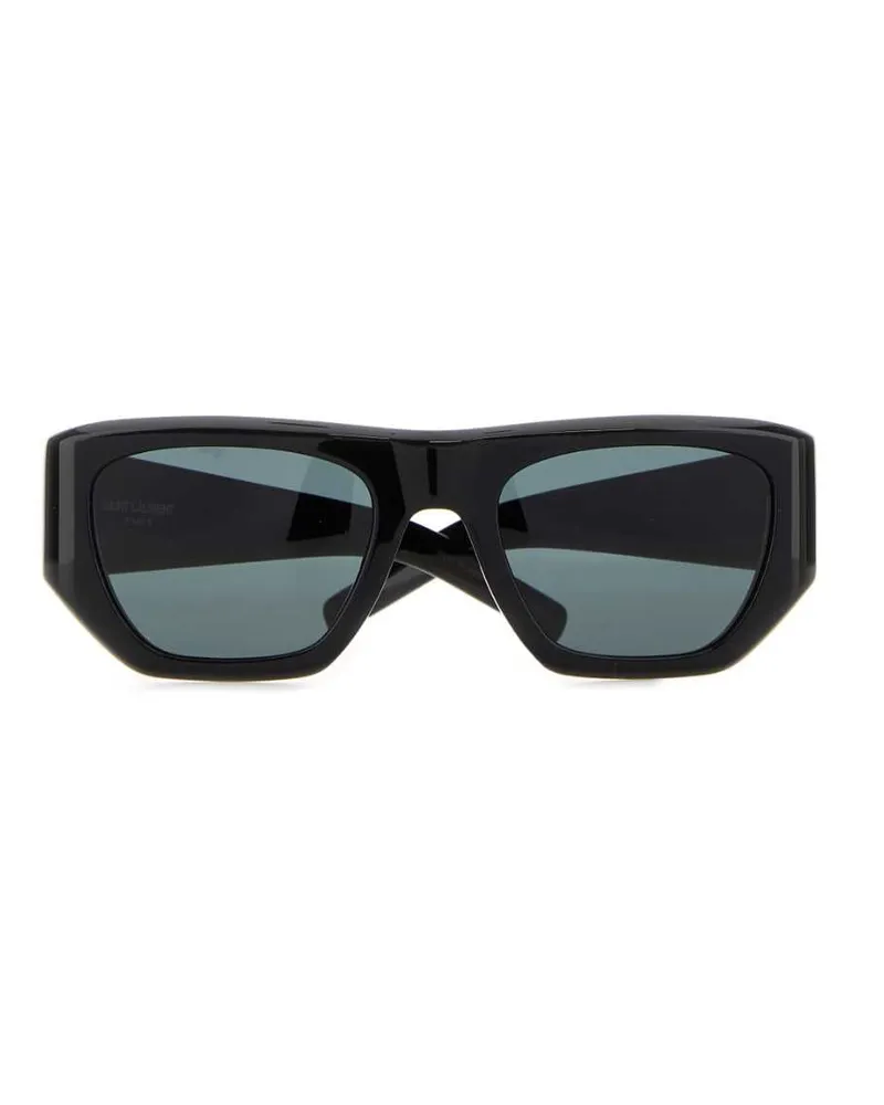 Saint Laurent Women's Black Acetate Sl 740 Sunglasses Exterior: Occhiali Da Sole Black