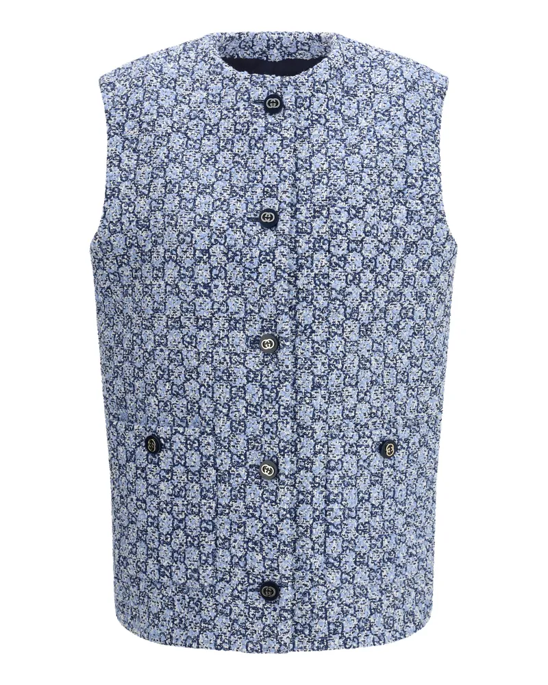 Gucci GG Vest — Blue Blue