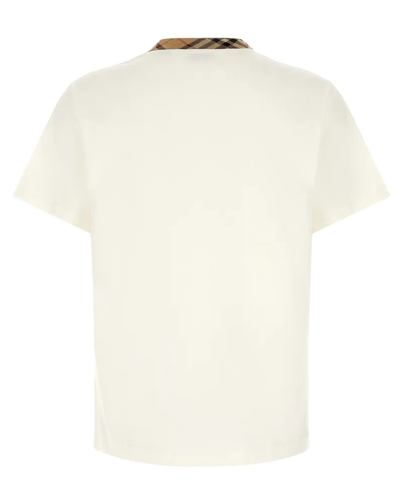 Burberry Men's Beige Cotton T-Shirt Beige