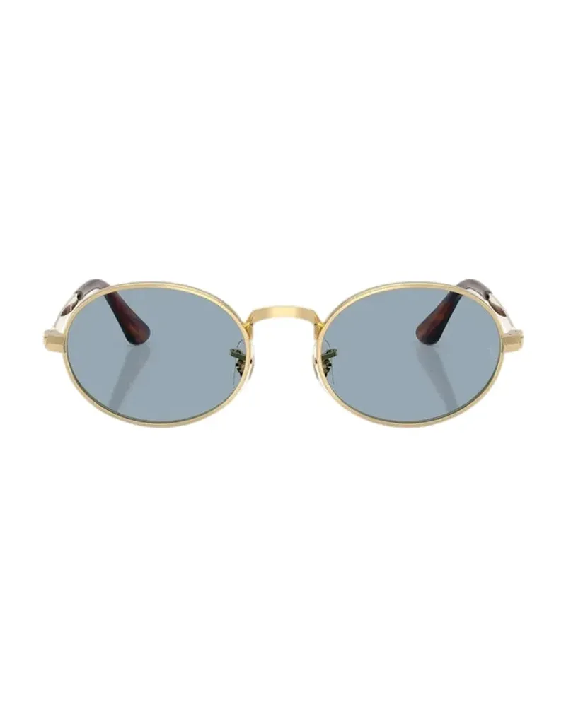 Ray Ban RB3931 Round Metal-Frame Sunglasses — Gold Gold